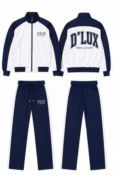DLUX tracksuit navy