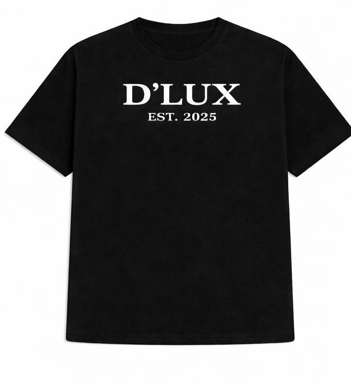 Dlux BTMH roundneck black front