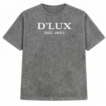 Dlux BTMH roundneck grey front