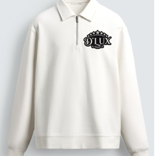 D'LUX Star Crest Quarter-Zip Sweatshirt